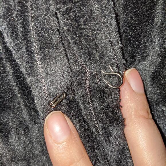 Carmin Black Soft Sleeveless Vest Hoodie Jacket M - Picture 6 of 12